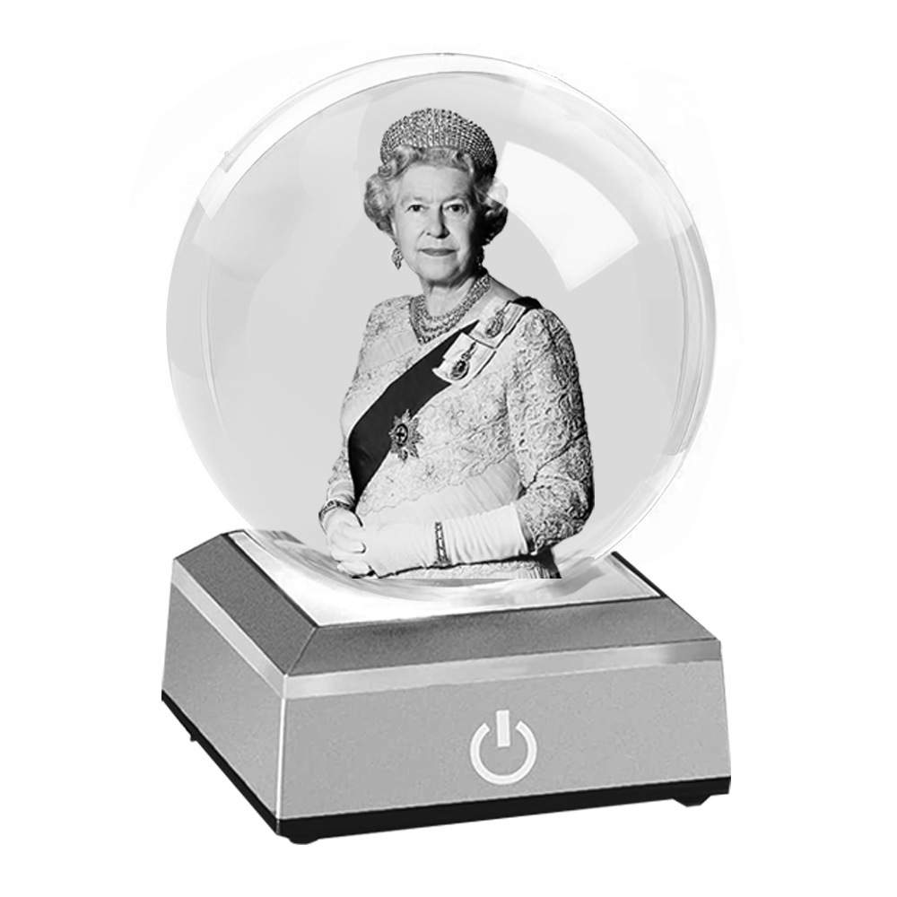 Custom 3D Crystal Photo Engraving Gift - Personalized Laser Etched Keepsake